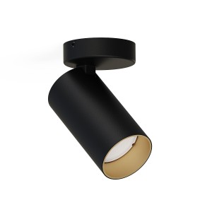 Lampa sufitowa MONO czarny - złoty