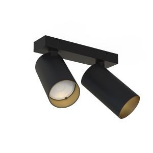 Lampa sufitowa MONO II czarny - złoty