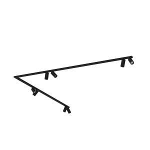 Listwa MONO CORNER VIII 2X200 czarny
