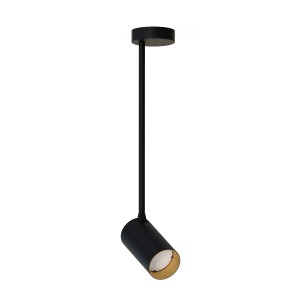 Lampa sufitowa MONO LONG M czarny - złoty