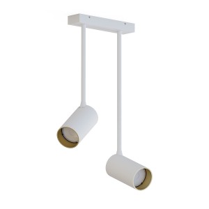 Lampa sufitowa MONO LONG II biały - złoty