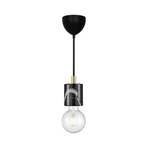 Lampa wisząca SIV MARMOR E27 SORT