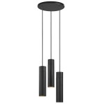 Lampa wisząca TILO 3-PENDANT GU10 BLACK