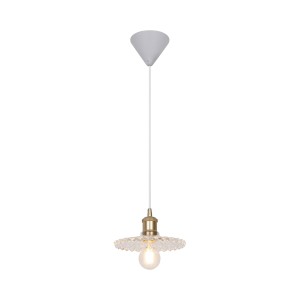 Lampa wisząca TORINA 20 PENDEL E27 KLAR GLAS