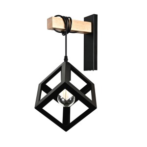 FONTE BLACK KINKIET 1XE27