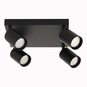 SARAI BLACK LAMPA SUFITOWA 4XGU10