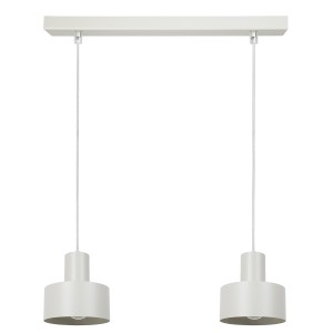 Lampa wisząca RIF 2 szary beż 41158