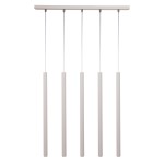 Lampa wisząca SOPEL 5 szary beż 41456