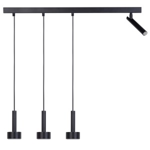 Lampa STAMP 3 zwis + 1 czarny 41246