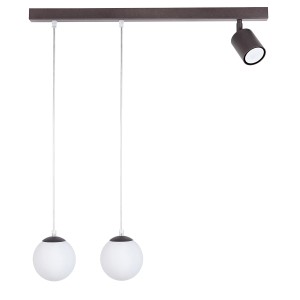 Lampa TAVIRA zwis brąz 2+1 41270