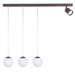 Lampa TAVIRA zwis brąz 3 +1 41271