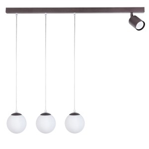 Lampa TAVIRA zwis brąz 3 +1 41271