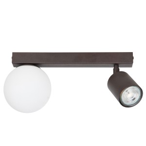 Lampa TAViRA plafon brąz 1+1 41315