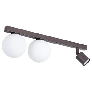 Lampa TAVIRA plafon brąz 2+1 41267