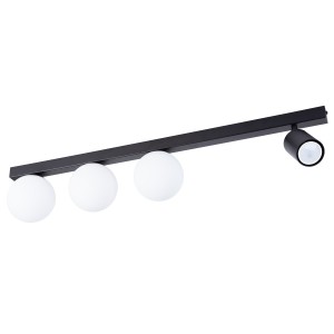 Lampa TAVIRA plafon czarny 3+1 41261