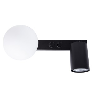 Lampa TAVIRA kinkiet czarny 1+1 41259