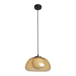 Ainale - Lampa wisząca PND-54637-1-BK-YLL