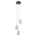 Alani - Lampa wisząca PND-34375-3-BK