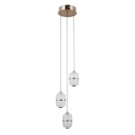 Alani - Lampa wisząca PND-34375-3-HBR