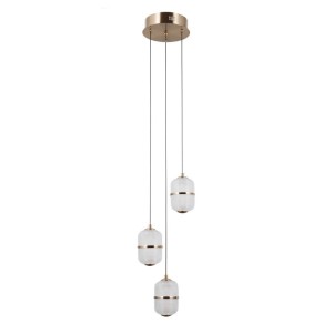 Alani - Lampa wisząca PND-34375-3-HBR