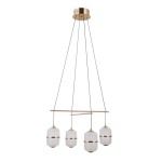 Alani - Lampa wisząca PND-34375-4-HBR