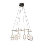 Alani - Lampa wisząca PND-34375-6-BK
