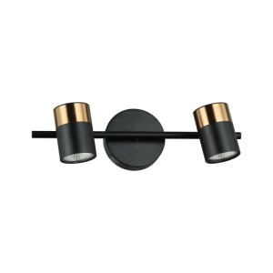 Elice - Kinkiet WL-58892-2-BK-BRO