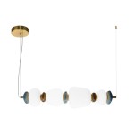 Evans - Lampa wisząca PND-94981-4A-GD