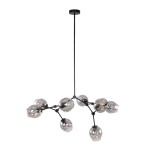 Ferral - Lampa wisząca PND-75075-8-BK-SG
