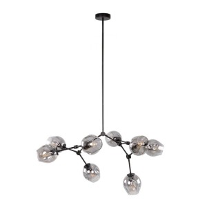 Ferral - Lampa wisząca PND-75075-8-BK-SG