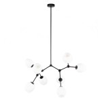 Ferral - Lampa wisząca PND-75075-8-BK-WG