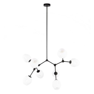 Ferral - Lampa wisząca PND-75075-8-BK-WG
