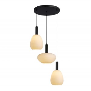Gater - Lampa wisząca PND-23541-3-BK-OP