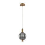 Lenti - Lampa wisząca PND-83631-1-BRO-SG