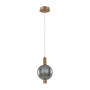 Lenti - Lampa wisząca PND-83631-1-BRO-SG