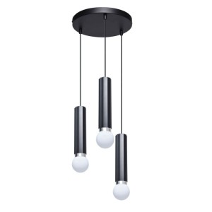 Macera - Lampa wisząca PND-33849-3R-BK