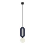Masso - Lampa wisząca PND-59839-1-BLU
