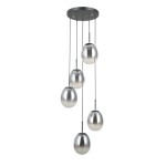Meolo - Lampa wisząca PND-40825-5-BK