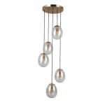 Meolo - Lampa wisząca PND-40825-5-GD