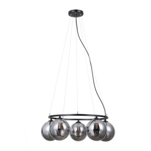 Molite - Lampa wisząca PND-1098-5R-BK