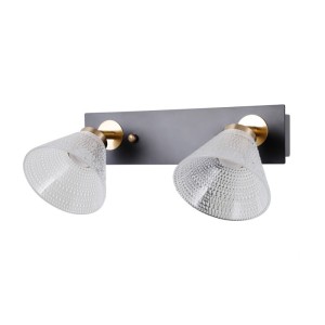 Orella kinkiet WL-34393-2-BK-HBR