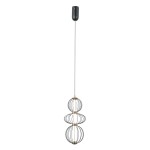 Rabel - Lampa wisząca PND-344221-3V-BK