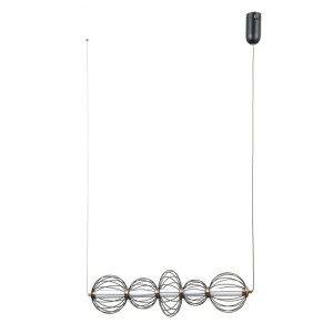 Rabel - Lampa wisząca PND-344221-5-BK