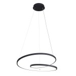 Reina - Lampa wisząca PND-21692-M-BK