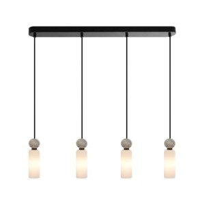 Santos - Lampa wisząca PND-95331-4-BK