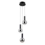 Strela - Lampa wisząca PND-34378-3S-BK