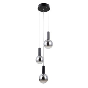 Strela - Lampa wisząca PND-34378-3S-BK