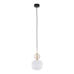 SOPHIA COGNAC WHITE LAMPA WISZACA 1XE14