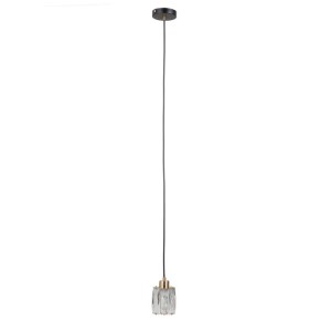 Torno - Lampa wisząca PND-40813-1-BK-HBR