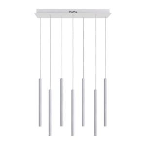 Valdes - Lampa wisząca PND-22302-7-WH